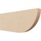 Ekena Millwork 2in. W x 8in. H x 20in. L Durham Woodgrain TimberThane Rafter Tail, Primed Tan RFTUR02X08X20DURRCPR - alternate 1